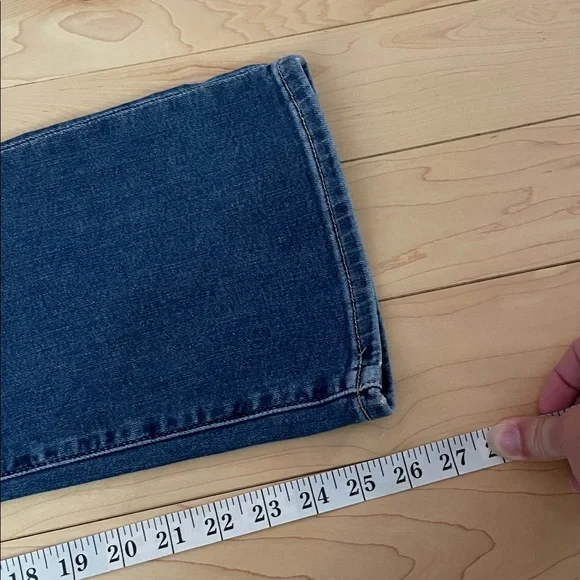 LOFT The Kick Crop Jeans size 8 29 - Picture 7 of 10